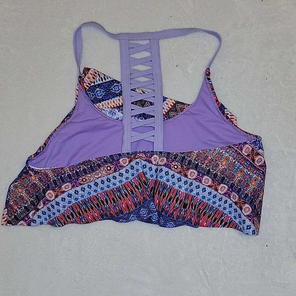 Women's Plus Size 2X Swim top worn once like new 👌 - Picture 2 of 5